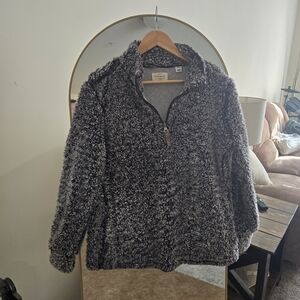 Weatherproof Vintage Gray Fleece Jacket